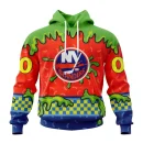 Hoodie NHL New York Islanders Special Nickelodeon Design St2301