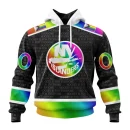 Hoodie NHL New York Islanders Special Pride Design Hockey Is For Everyone