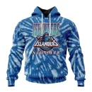 Hoodie NHL New York Islanders Special Retro Vintage Tie Dye St2201