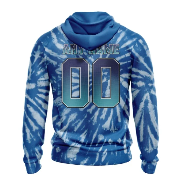 Hoodie NHL New York Islanders Special Retro Vintage Tie Dye St2201 - Image 2