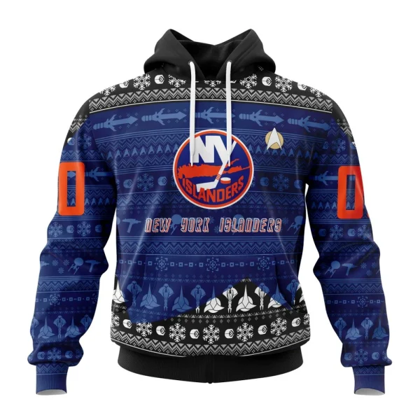 Hoodie NHL New York Islanders Special Star Trek Design St2201