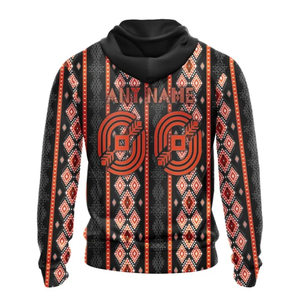 Hoodie NHL New York Islanders Special Skull Native Design St2301 - Image 2