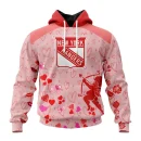 Hoodie NHL New York Rangers Special Gift For Valentines Day St2402