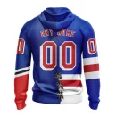 Hoodie NHL New York Rangers Special Home Mix Reverse Retro Personalized Kits