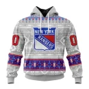 Hoodie NHL New York Rangers Special Native Design St2302