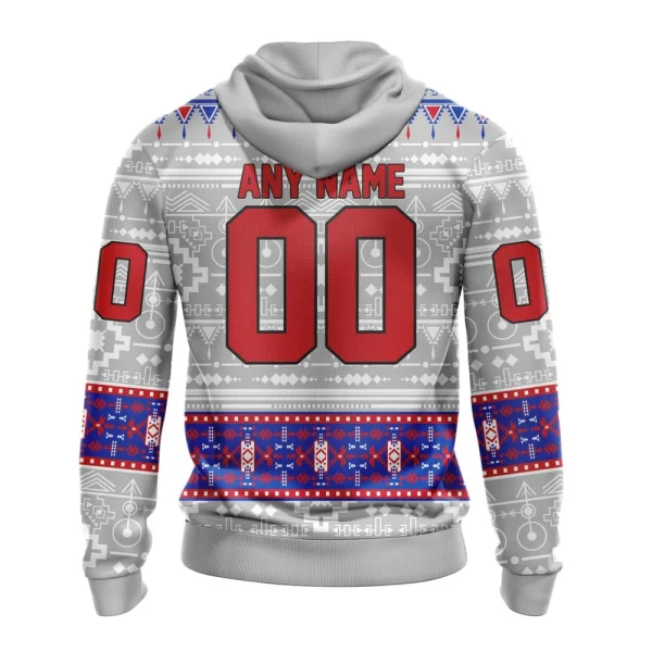 Hoodie NHL New York Rangers Special Native Design St2302 - Image 2