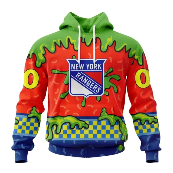 Hoodie NHL New York Rangers Special Nickelodeon Design St2301