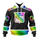 Hoodie NHL New York Rangers Special Pride Design Hockey Is For Everyone