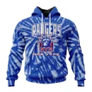 Hoodie NHL New York Rangers Special Retro Vintage Tie Dye St2201