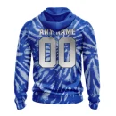 Hoodie NHL New York Rangers Special Retro Vintage Tie Dye St2201