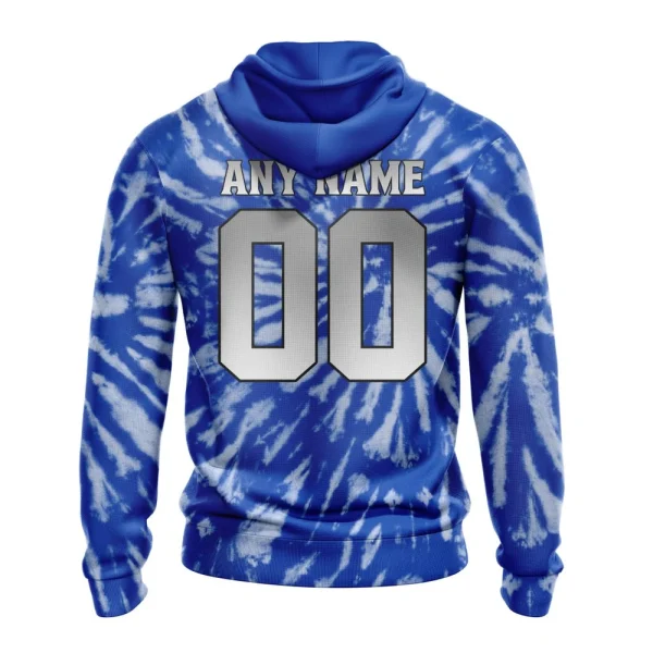 Hoodie NHL New York Rangers Special Retro Vintage Tie Dye St2201 - Image 2
