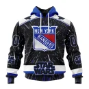 Hoodie NHL New York Rangers Special Star Wars Design St2303