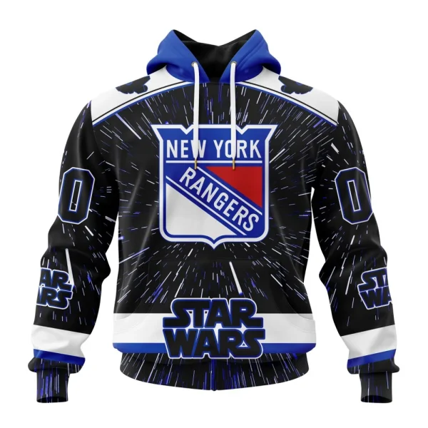 Hoodie NHL New York Rangers Special Star Wars Design St2303