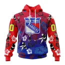 Hoodie NHL New York Rangers X Hawaii Specialized Design For Hawaiia V0122