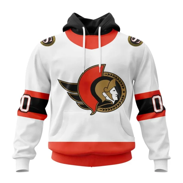 Hoodie NHL Ottawa Senators Personalized Away Kits