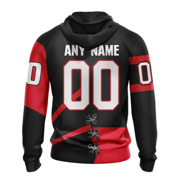 Hoodie NHL Ottawa Senators Special Home Mix Reverse Retro Personalized Kits - Image 2