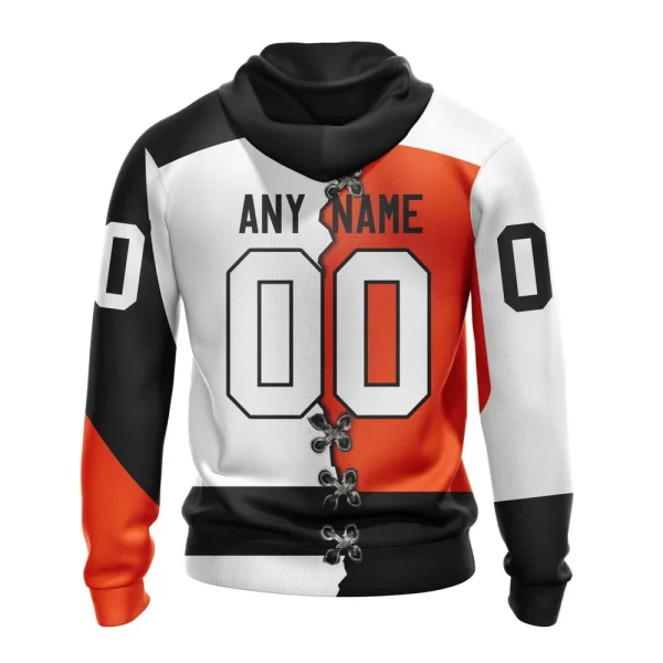 Hoodie NHL Philadelphia Flyers Special Home Mix Reverse Retro Personalized Kits - Image 2
