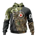 Hoodie NHL Philadelphia Flyers Special Hunting Camo Design St2302