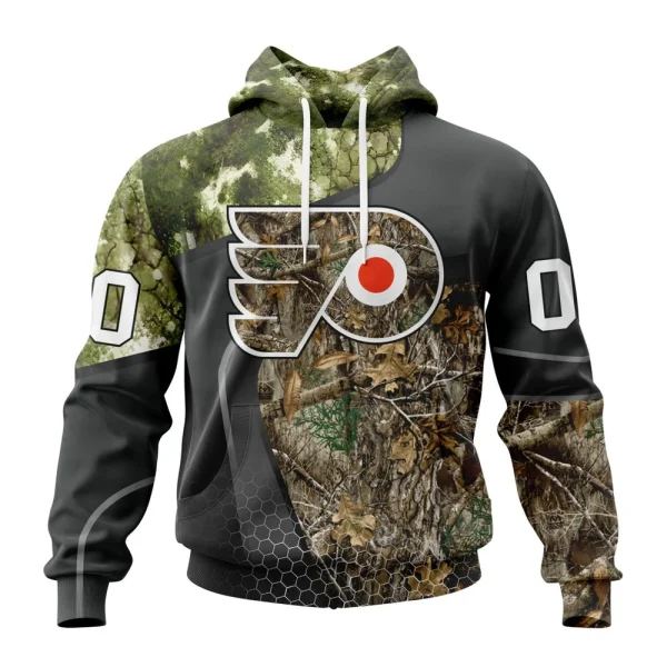 Hoodie NHL Philadelphia Flyers Special Hunting Camo Design St2302