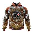 Hoodie NHL Philadelphia Flyers Special Native Costume Design St2201