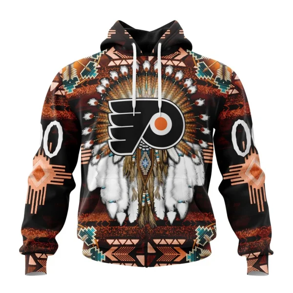 Hoodie NHL Philadelphia Flyers Special Native Costume Design St2202