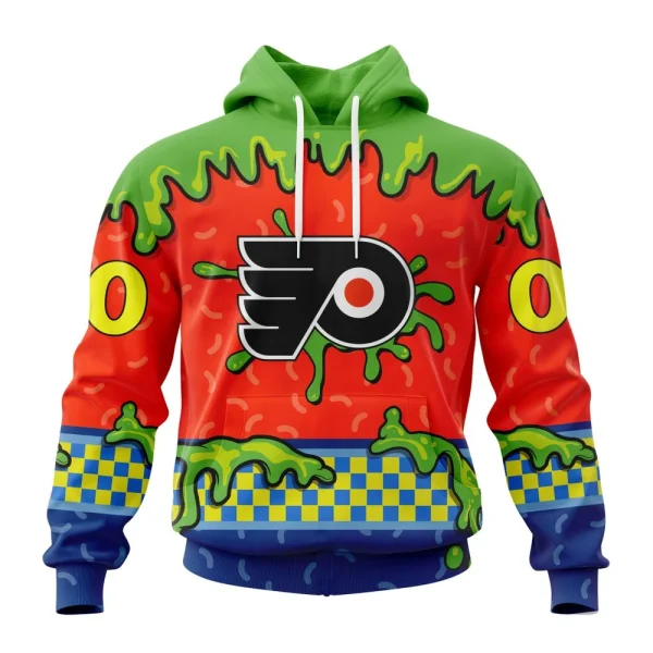 Hoodie NHL Philadelphia Flyers Special Nickelodeon Design St2301