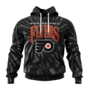 Hoodie NHL Philadelphia Flyers Special Retro Vintage Tie Dye St2201