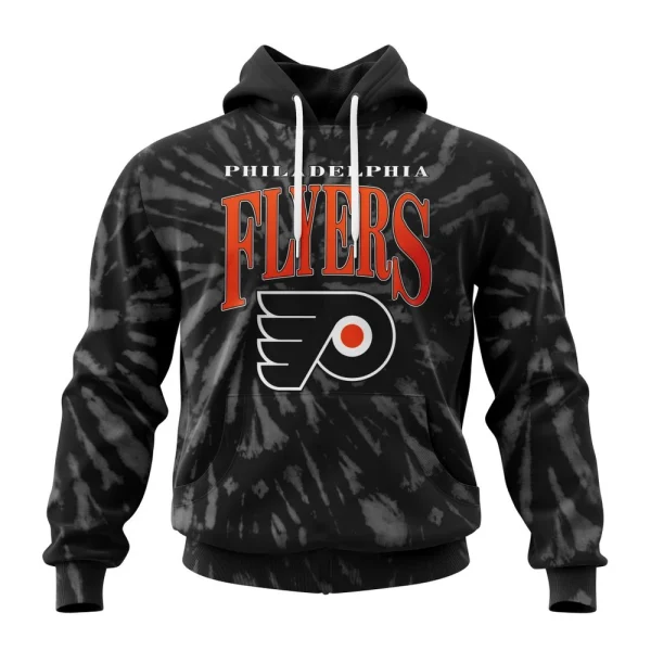 Hoodie NHL Philadelphia Flyers Special Retro Vintage Tie Dye St2201