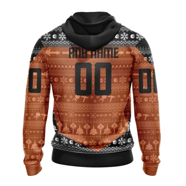 Hoodie NHL Philadelphia Flyers Special Star Trek Design St2201 - Image 2
