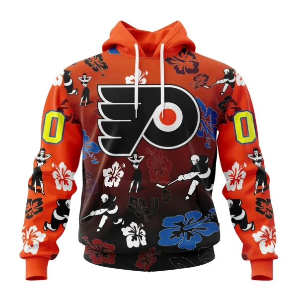 Hoodie NHL Philadelphia Flyers X Hawaii Specialized Design For Hawaiia V0122