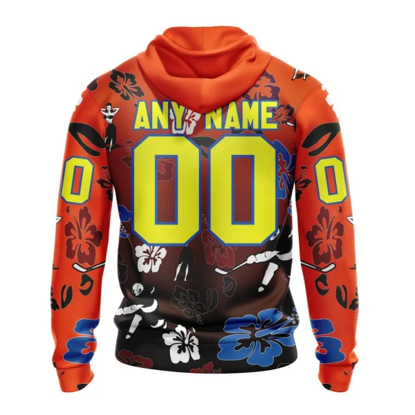 Hoodie NHL Philadelphia Flyers X Hawaii Specialized Design For Hawaiia V0122 - Image 2