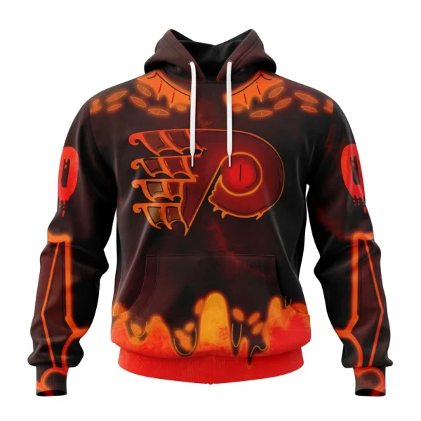 Hoodie NHL Philadelphia Flyers, Specialized Jersey For Halloween Night
