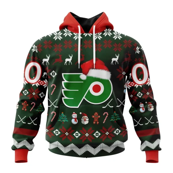 Hoodie NHL Philadelphia Flyers, Specialized Unisex Christmas Is Coming