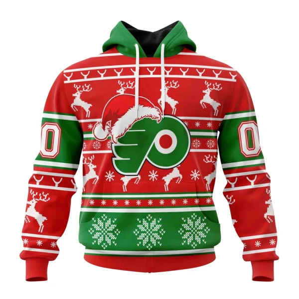 Hoodie NHL Philadelphia Flyers, Specialized Unisex Christmas Is Coming V02