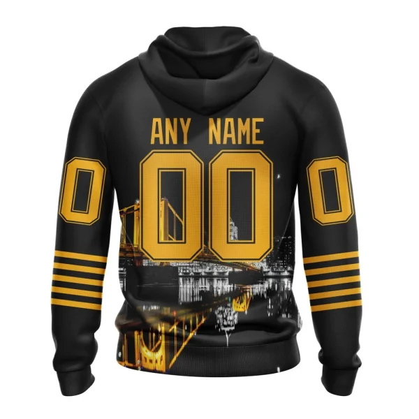 Hoodie NHL Pittsburgh Penguins City Of The Champions Steel City Design - Image 2