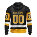 Hoodie NHL Pittsburgh Penguins Personalized Home Kits