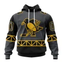 Hoodie NHL Pittsburgh Penguins Special City Connect Design St2402