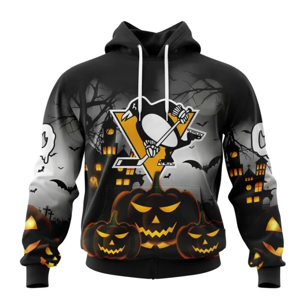 Hoodie NHL Pittsburgh Penguins Special Design For Halloween St2302