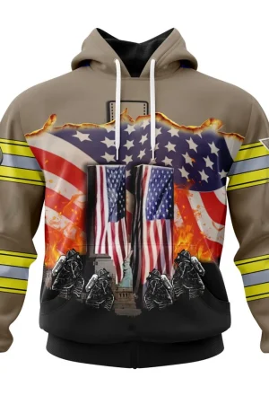 Hoodie NHL Pittsburgh Penguins, Specialized Concepts For Honor Patriot Day V0122