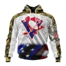 Hoodie NHL Pittsburgh Penguins, Specialized Design With Our America Flag And Our America Eagle
