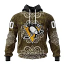 Hoodie NHL Pittsburgh Penguins, Specialized Mandala Style St2201