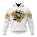 Hoodie NHL Pittsburgh Penguins, Specialized Unisex Kits Dia De Muertos