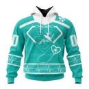 Hoodie NHL San Jose Sharks Special Design Honoring Healthcare Heroes St2301