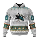 Hoodie NHL San Jose Sharks Special Native Design St2302