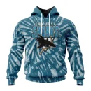 Hoodie NHL San Jose Sharks Special Retro Vintage Tie Dye St2201