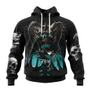 Hoodie NHL San Jose Sharks Special Skull Art Design St2301