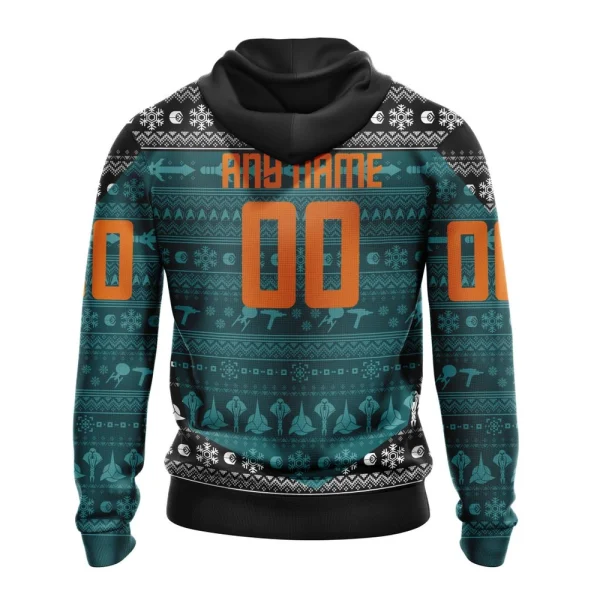 Hoodie NHL San Jose Sharks Special Star Trek Design St2201 - Image 2