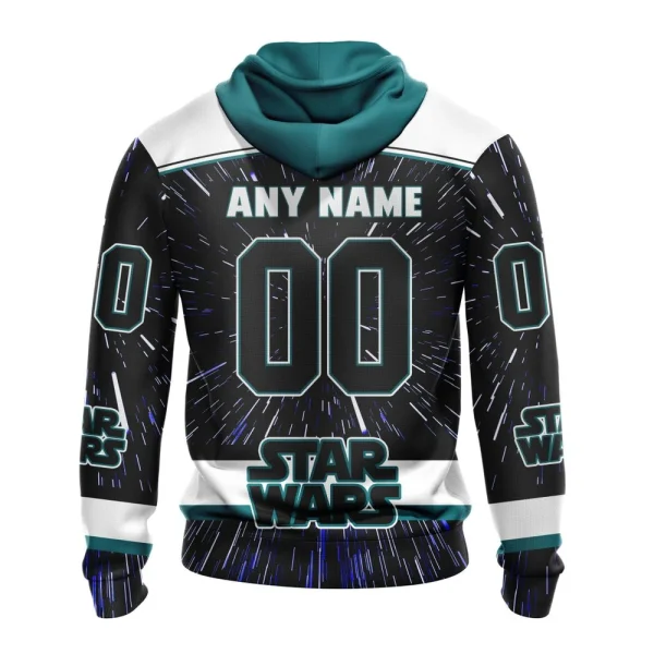Hoodie NHL San Jose Sharks Special Star Wars Design St2303 - Image 2