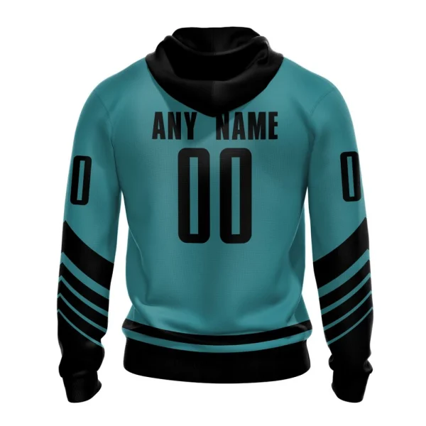 Hoodie NHL San Jose Sharks Special Two-Tone Design St2401 - Image 2