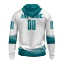 Hoodie NHL San Jose Sharks Special Whiteout Design St2401